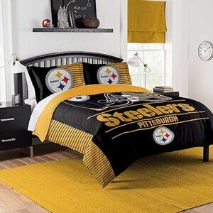 Pittsburgh Steelers - Full/Queen Sized Comforter set